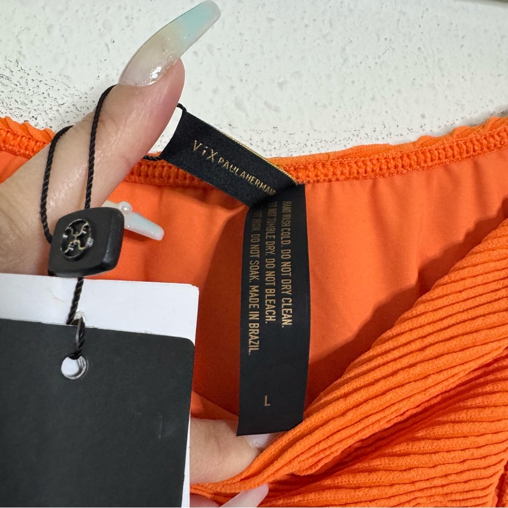 Vix Paul hermanny Kayla Ana giulia tangerine bikini set - Picture 8 of 13